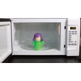 thumbnail image 3 of Amarillo Marrón Angry Mama Limpiador de microondas Angry Mom Limpiador a vapor para horno microondas y desinfectar con vinagre y agua para cocinas, equipo de limpieza a vapor limpia fácilmente el, 3 of 5