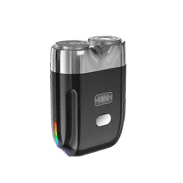 New Model Mini Dual-Head Electric Shaver, Pocket Size Washable Electric ...