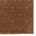 thumbnail image 4 of Linon Evolution Damask Power Loomed Polyester 8'R Rug in Brown, 4 of 5