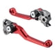 thumbnail image 1 of Par Motocicleta Freno Embrague Palancas Ajustable Plegable Mango Palanca, 1 of 1