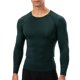 thumbnail image 1 of Camisa deportiva para hombre Manga larga O Cuello Elástico Slim Fitness, 1 of 7