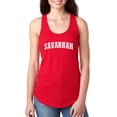 thumbnail image 1 of MmF - Women's Racerback Tank Top, up to Women Size 2XL - Savannah, 1 of 5