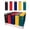 HUE-50PC, variant on MK Lighter, 50PCS Striking Design Windproof Lighters, Ideal as Lighters for Candle, Camping Lighter, Outdoor Lighters, Butane Refillable Lighter, Multipurpose Lighters (Jet-Black-50PC)