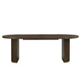 thumbnail image 7 of Christopher Knight Home Minimalist 88“ Oval Dining Table for 4-6, Walnut, 7 of 7