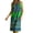 #2, variant on Womens Beach Dress Casual Summer Halter Neck Sleeveless Bohemian A line Dress Geometric Pattern Flowy Maxi Long Dress