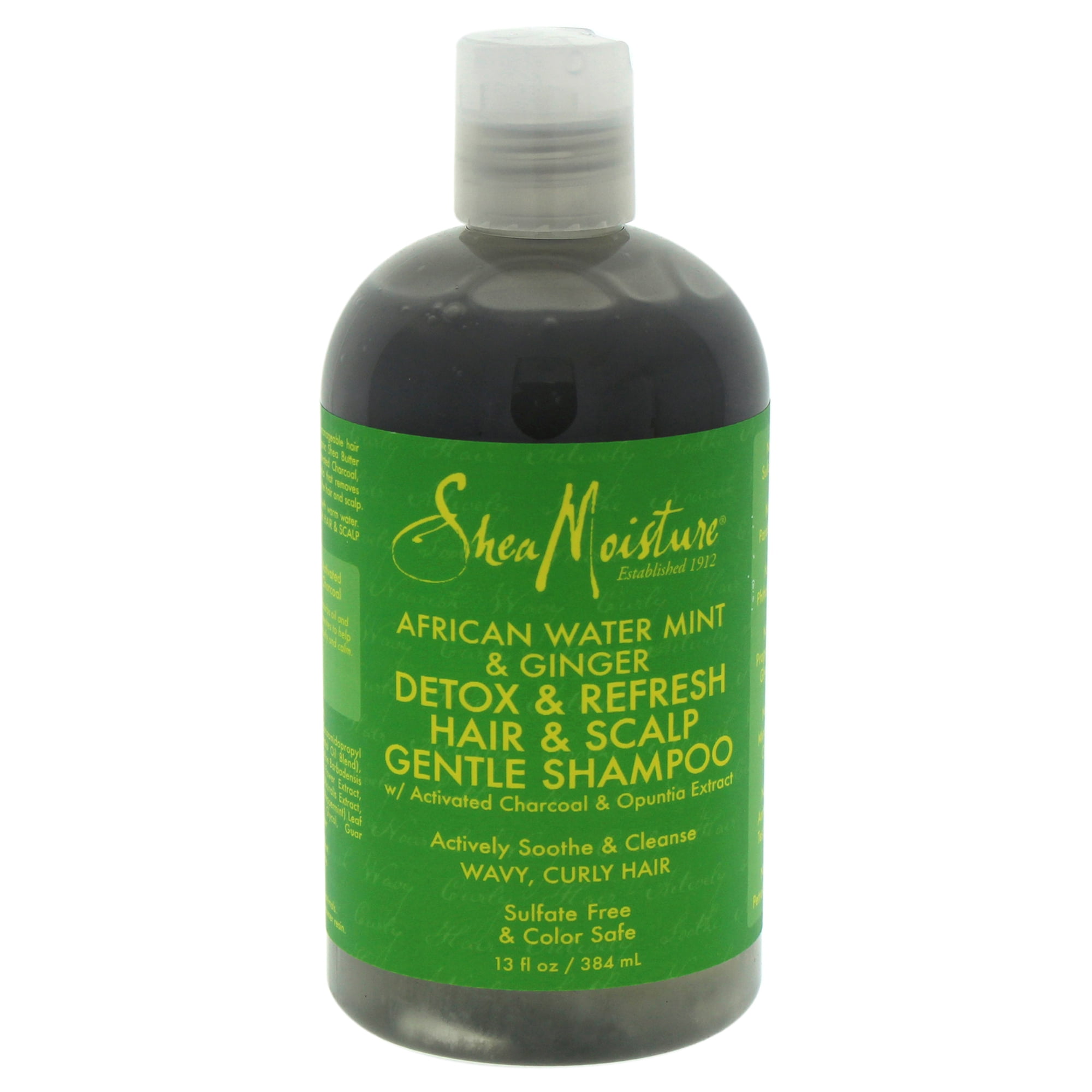 African Water Mint Ginger Detox Hair Scalp Gentle Shampoo