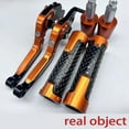 thumbnail image 3 of Motorcycle Modification Adjustable Folding Extendable Brake Clutch Levers Handle Grips For Ktm 690 Duke 690duke 2014 2015-2017, 3 of 5