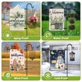 thumbnail image 6 of Teblint Garden Flag Stand, 2-Pack Flag Pole Holder with Shepherds Hooks 48" Garden Flag Holder for 12 x 18" Flag for Outdoor Decorations (Without Solar Lights & Flag), 6 of 8