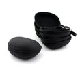 thumbnail image 4 of Shisuyan Black EVA Folding Glasses Box with Zipper Design for Sunglasses and Eyeglasses Protection Compact Size, 4 of 8