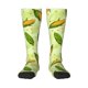 thumbnail image 1 of Fotbe Fresh Corn Calcetas Divertidas Estampadas para Hombre y Mujer, Calcetas de Algodón hasta la Rodilla para Caminar, Correr, Enfermería y Embarazo, 1 of 6