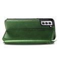 thumbnail image 5 of SaniMore Wallet Case for Samsung Galaxy S23 Plus 6.6", Vintage PU Leather Case Card Slots Cash Pocket Stand Feature Magnetic Closure Anti-drop Shockproof Full Protective Case For Galaxy S23 Plus,Green, 5 of 11