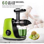Cirago ZM1504-US Slow Juicer, Green