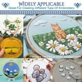 thumbnail image 3 of Needle Punch Embroidery Kit Needle Stitching Home DIY, 3 of 8