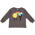 thumbnail image 3 of Inktastic I'm 3- Third Birthday Sun Rainbow Boys or Girls Long Sleeve Toddler T-Shirt, 3 of 5