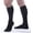Black, variant on Allegro Essential Cotton 20-30 mmHg Compression Socks