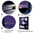 thumbnail image 3 of Designart "Silhouetted Shiraz I" Wine Floater Framed Wall Art Living Room, 3 of 5