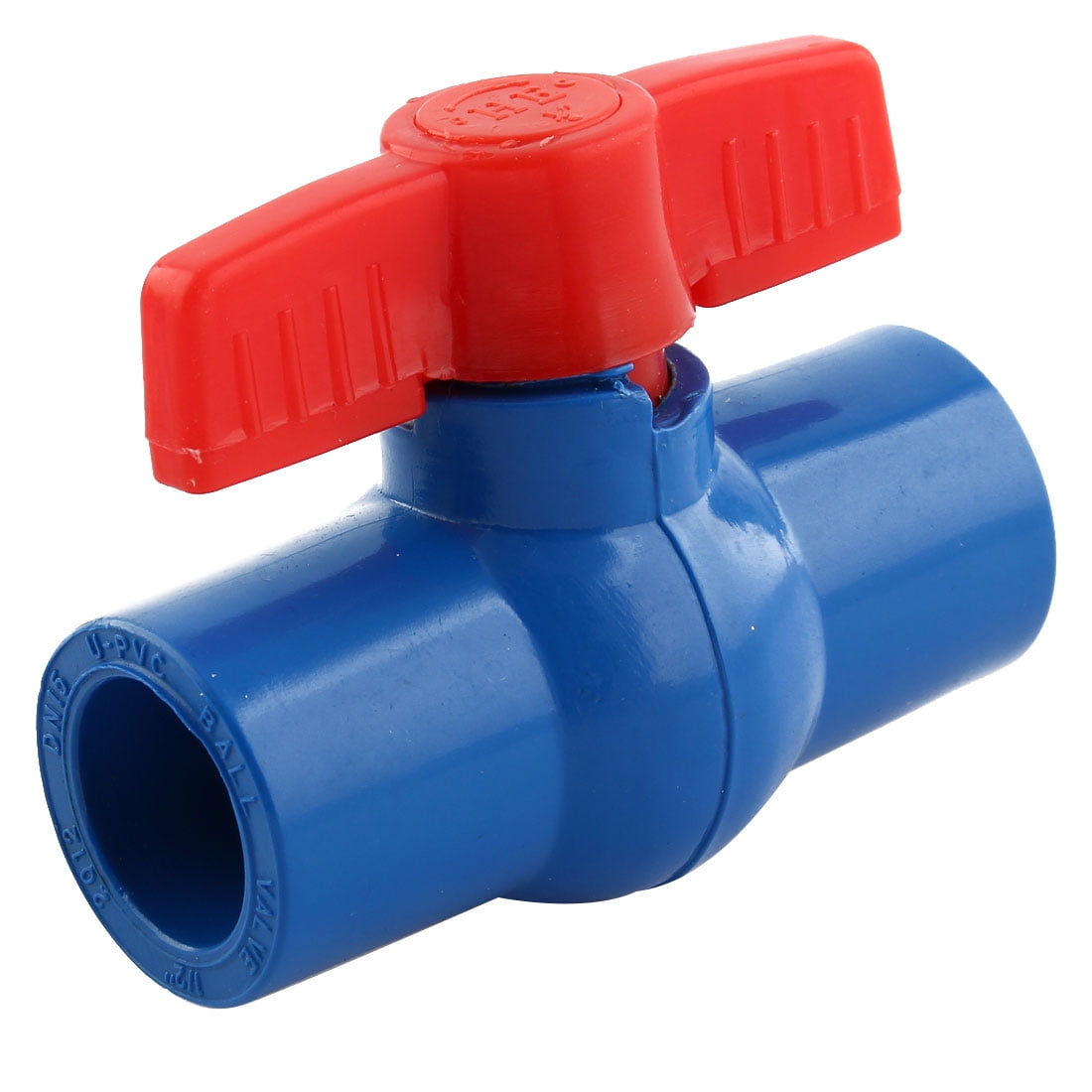 Water Supply 20mm to 20mm Full Port UPVC Ball Valve Pipe Fitting 78mm