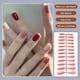thumbnail image 3 of Soidarity Uñas postizas largas, cortas, de mano, coloridas, para manicura de uñas, bricolaje, para el hogar, pequeñas manicuras, puntas de Juegos de manicura Rosa oscuro, 3 of 5