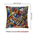 thumbnail image 4 of Throw Pillow Cover Cushion Cover Standard Pillowcase for Men Women Home Decorative Sofa Armchair Bedroom Livingroom, 4 of 7