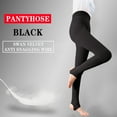 thumbnail image 2 of Fgnfyis Women's Winter Leggings Warm Footed Pantyhose Tights for Women for Cold Weather and Fashion Layering Black, 2 of 8