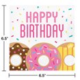 Donut Time Birthday Party Supplies Kit 8 Guests