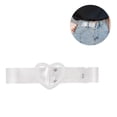 thumbnail image 5 of Troglfold Women Waist Belt Clear Belt Transparent Dress Belt Jeans Belt Costume Accessory,41.34"X1.26"X0.2", 5 of 10