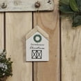 thumbnail image 2 of Farmhouse Christmas Wreath Hanging Ornament 7X4X0.5, 2 of 5