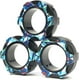 thumbnail image 2 of Anillos magnéticos YONGSHENG para aliviar el estrés ansiedad juego de dedos de calamar multi azul, 2 of 2