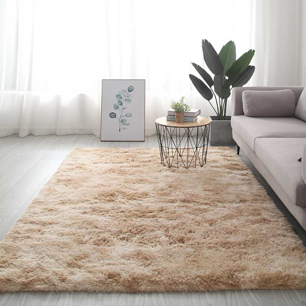 Beauty Decor Soft Bedroom Area Rug Snow Mountain and Trees Decorative Throw Rug for Indoor Floor Carpet，Non Slip Carpets Rugs for Living Room 3ft 