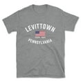 thumbnail image 1 of Levittown Pennsylvania Patriot Men's Cotton T-Shirt, 1 of 1