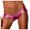 Pink [Ladies Underwear Panties Clearance Sale], variant on Shiny Metallic Underwear for Women Mini Booty Cheeky Thongs for Women Shine T Back Briefs Ballet Party Dance Thong Bikini String Bottom Pink, M