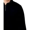 thumbnail image 4 of Tri Moutnain Men's 1/4 Zip Pullover Suede Fleece Sweatshirt Seam pockets 2X 3X 4X, 4 of 6