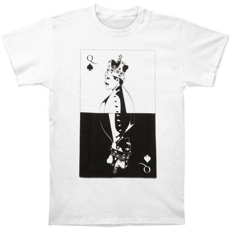 Queen Men's Freddie Mercury T-shirt White - Walmart.com