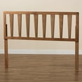 thumbnail image 2 of Baxton Studio Duncan Contemporary/Modern Slat Back Support Engineered Wood Headboard, King, Ash Walnut, 2 of 8