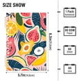 thumbnail image 3 of Fruits Leaves Ring Binder Notebook Journey Note Diary College Ruled Spiral Notebook Study Loose Leaf Paper A5 60 Pages, 3 of 8