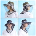 thumbnail image 5 of Men’s UPF50+ Wide Brim Sun Protection Fishing Hat with Adjustable Fit & Insect Repellent, 5 of 6