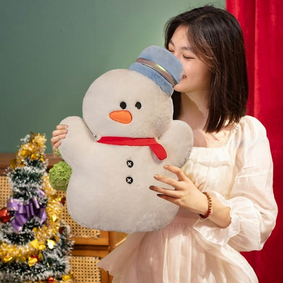 Soft Plush Pillow Doll - Cute Unusual Toy, Cozy Cotton Filling, Home Decor, Gift for Kids, Family, Partner, Birthday Christmas Holiday Present, Safe Skin-Friendly