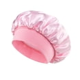 thumbnail image 3 of Bucket Hat For Home And Leisure With Satin Wide Brim Classic Style Suitable For All Seasons Travel Sleep Cap Fashion Accessory, 3 of 3