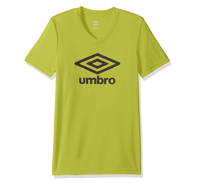 Umbro Girls Logo Climate Short Sleeve Tee 