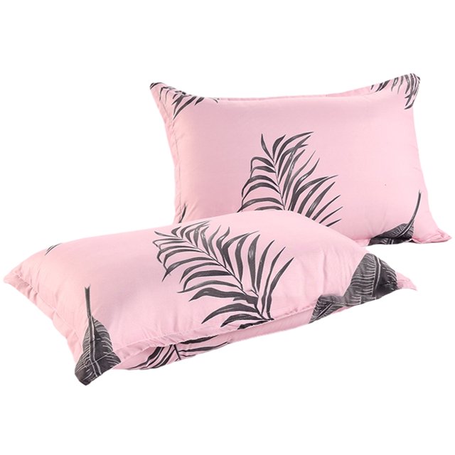 Funda de almohada de Cachemira de plantas, funda de almohada gruesa, funda de almohada central para dormitorio de un solo estudiante