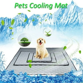 4 Size Pet Dog Cooling Mat Self Cooling Pad Mat Heat Relief