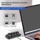 thumbnail image 1 of MK424U 4-Key Mini Customized Keyboard for Office Game Black, 1 of 5