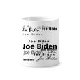 thumbnail image 1 of El tipo de personalidad del Presidente estadounidense Joe Biden Cepillo de dientes titular de la pluma Mug de ceramica blanca taza 350ml, 1 of 2