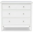 Delta Children Epic 3Drawer Dresser, White
