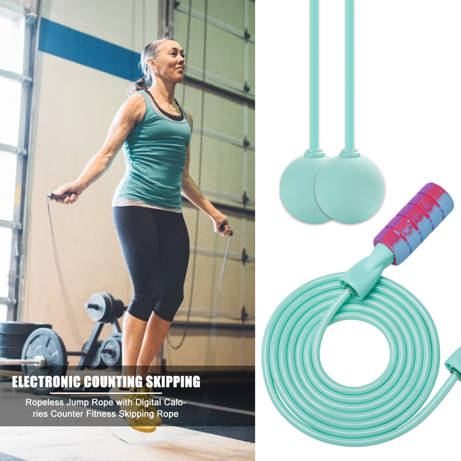 Details about   Gym Aerobic Exercise Skipping Jump Rope Digital Counting Speed Timer Fitness NEW 