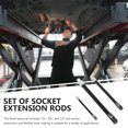 thumbnail image 3 of unbranded 1Jgo Barra Extensible Flexible Para Llave De Dados En Color Negro Uso En Hogar, 3 of 8