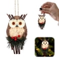 thumbnail image 2 of 1 Pcs Woodland Animal Xmas Ornaments,Lifelike Forest Animal Figurines,Animals Christmas Tree Ornaments,2D Acrylic Christmas Tree Decoration,Animal Xmas Hanging Ornament For Christmas Tree,B, 2 of 7
