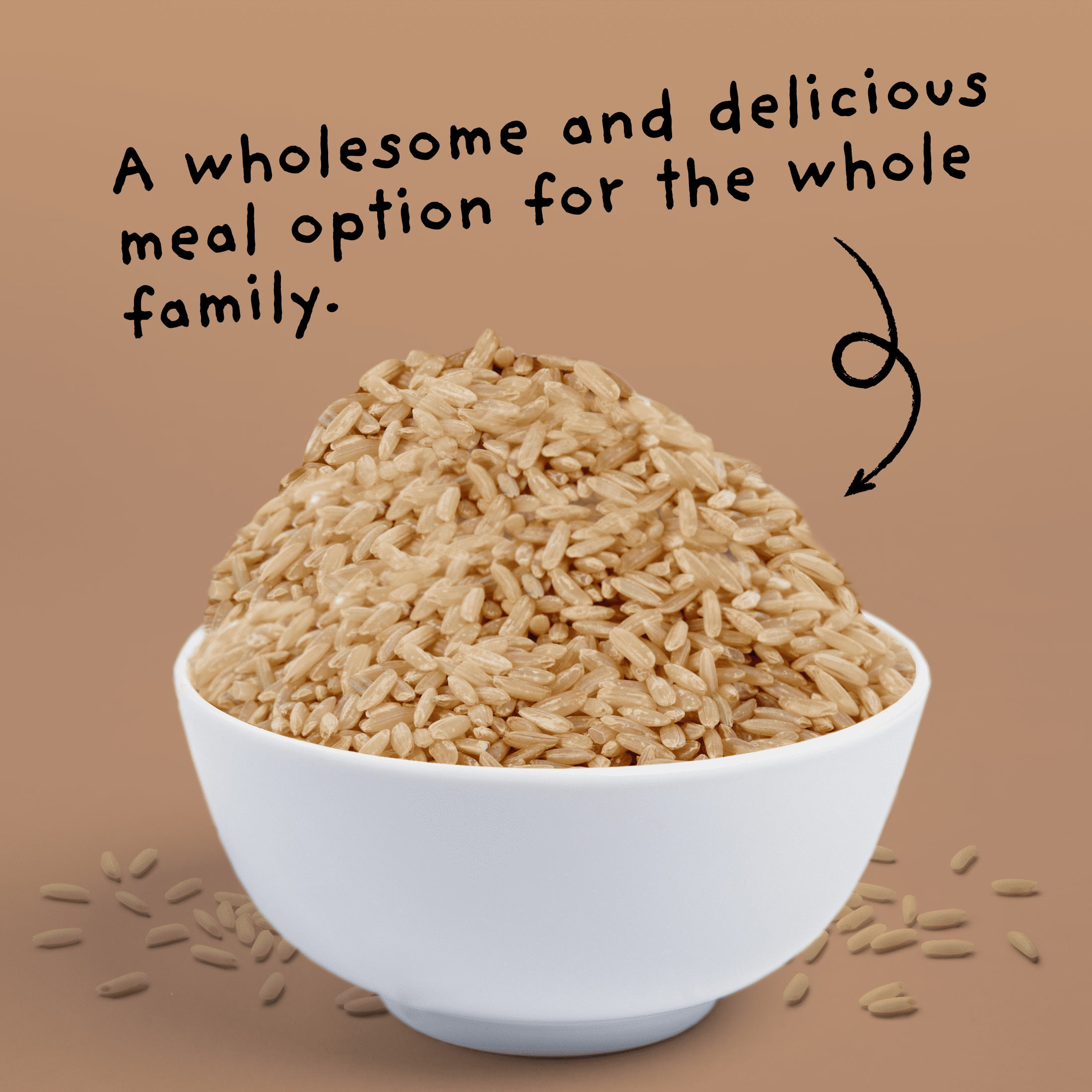 4Sisters Long Grain Organic Brown Rice, 32 oz