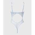 thumbnail image 5 of Afterglow Lace Bodysuit with Removable Pads in Skyway, 5 of 5