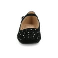 thumbnail image 6 of Journee Womens Carrie Wide Width Buckle Square Toe Mary Jane Dress Flats, Widths Available, 6 of 9